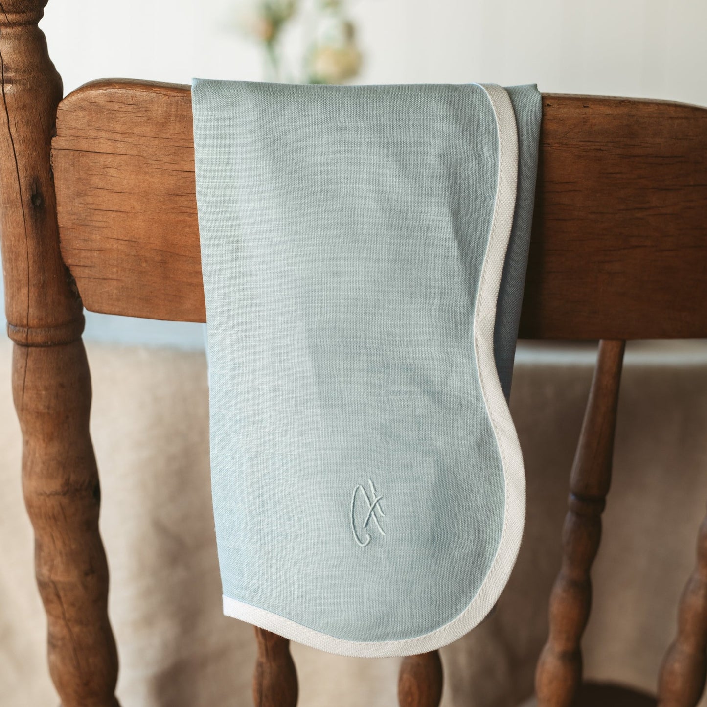 Powder Blue Linen Napkin (Set of 4)